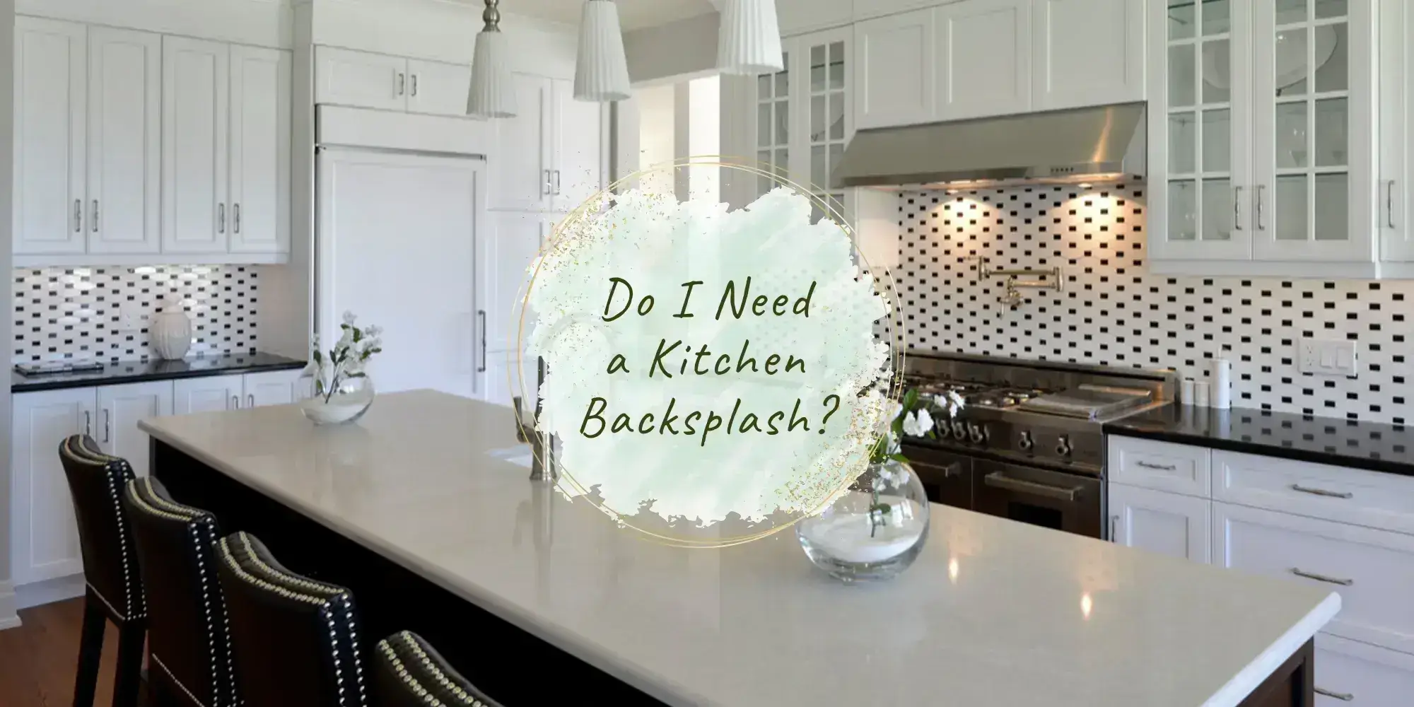 5 Reasons Why Your Kitchen Needs a Backsplash Now there are tiles.