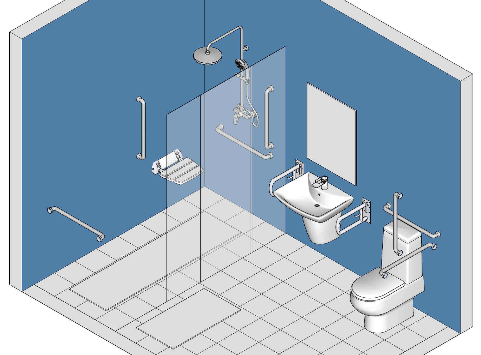 Elderly Bathroom Design